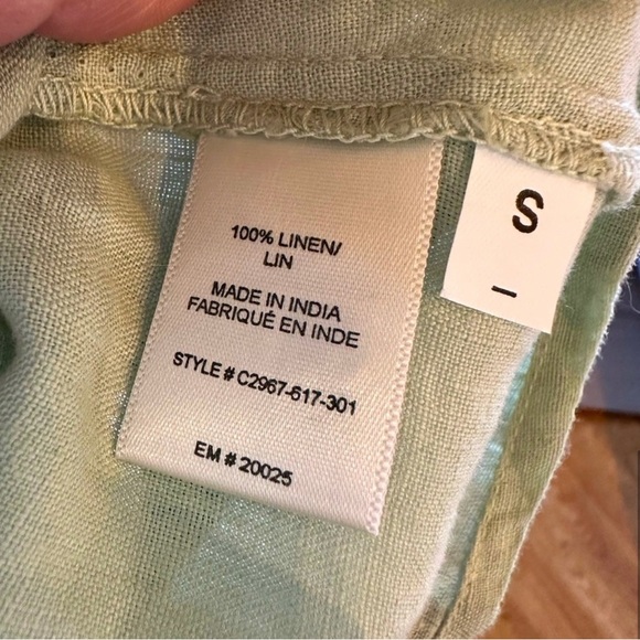 Cloth & Stone Button Up Tie front - Picture 5 of 5